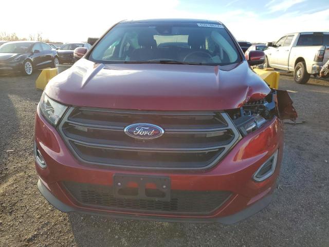 2FMPK4AP6JBC62595 - 2018 FORD EDGE SPORT RED photo 5