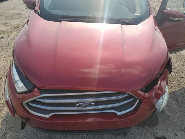 MAJ3S2GE6LC348978 - 2020 FORD ECOSPORT SE Czerwony zdjęcie 12