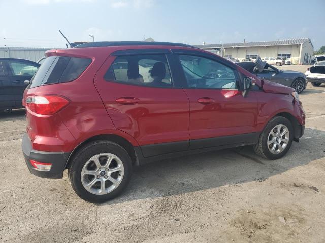MAJ3S2GE6LC348978 - 2020 FORD ECOSPORT SE Czerwony zdjęcie 3