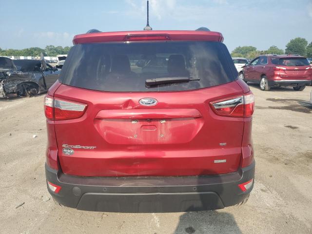 MAJ3S2GE6LC348978 - 2020 FORD ECOSPORT SE Czerwony zdjęcie 6