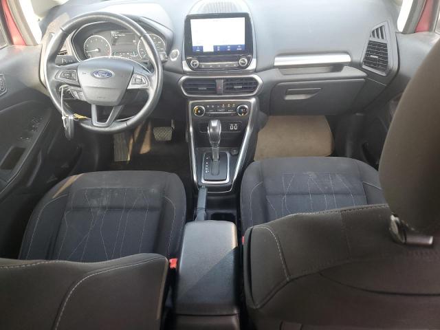 MAJ3S2GE6LC348978 - 2020 FORD ECOSPORT SE Czerwony zdjęcie 8