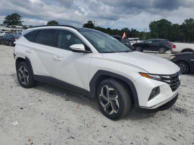 KM8JFCA10NU027030 - 2022 HYUNDAI TUCSON SEL CONVENIENCE WHITE photo 4