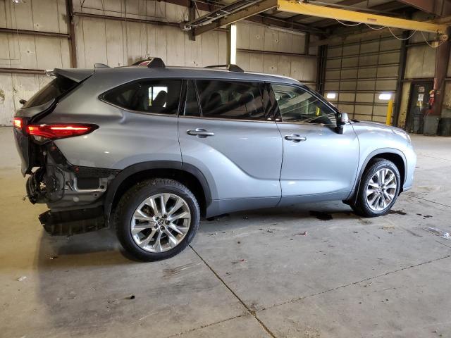 5TDKDRBH1PS024092 - 2023 TOYOTA HIGHLANDER L BLUE photo 3