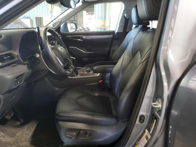 5TDKDRBH1PS024092 - 2023 TOYOTA HIGHLANDER L BLUE photo 7