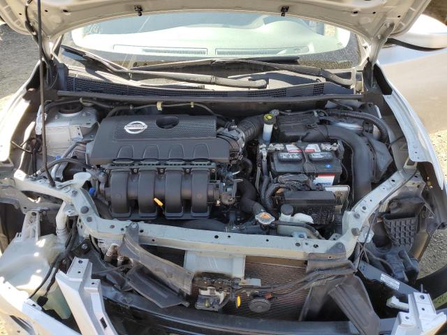 3N1AB7AP6EY223856 - 2014 NISSAN SENTRA S SILVER photo 11