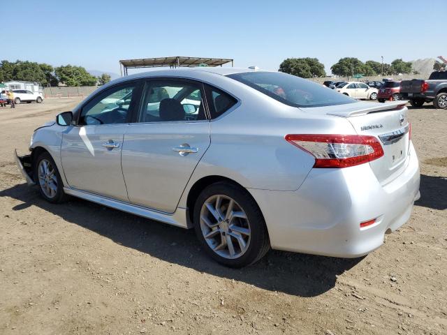 3N1AB7AP6EY223856 - 2014 NISSAN SENTRA S SILVER photo 2