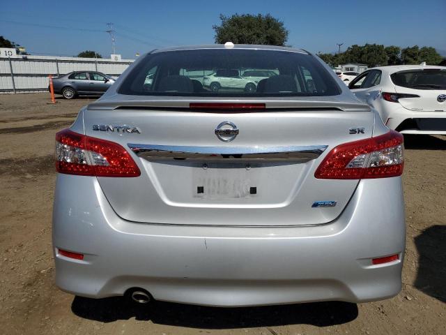 3N1AB7AP6EY223856 - 2014 NISSAN SENTRA S SILVER photo 6