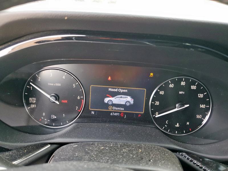 LRBAZLR46ND053107 - 2022 BUICK ENVISION PREFERRED GRAY photo 9