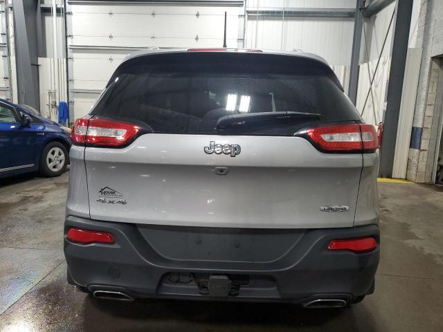 1C4PJMCS7HD220305 - 2017 JEEP CHEROKEE LATITUDE SILVER photo 6