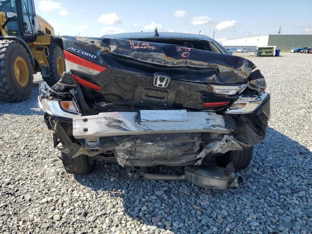 1HGCV1F36JA148723 - 2018 HONDA ACCORD SPORT أسود صورة 6