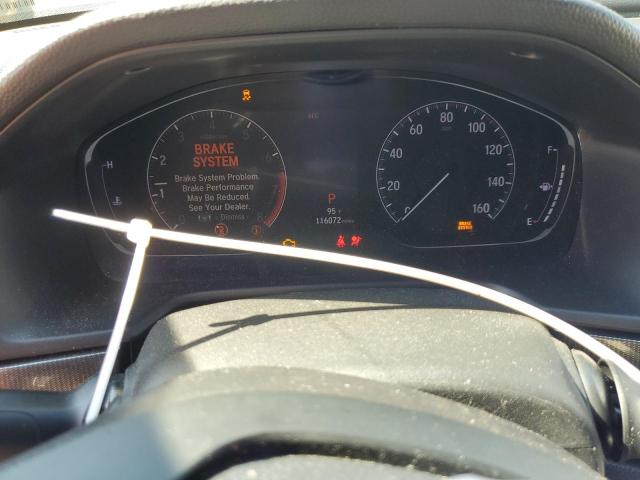 1HGCV1F36JA148723 - 2018 HONDA ACCORD SPORT أسود صورة 9