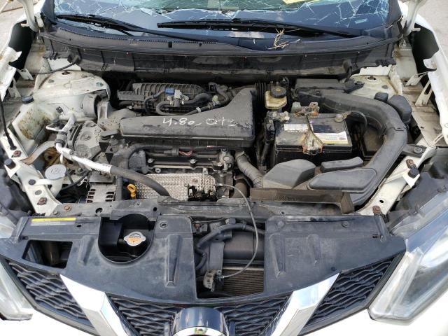 5N1AT2MV7GC831433 - 2016 NISSAN ROGUE S WHITE photo 12