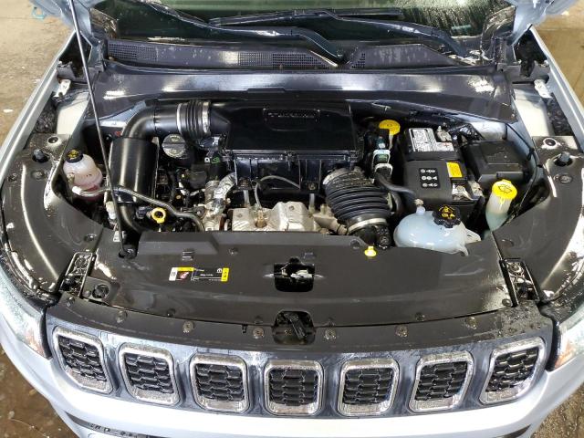 3C4NJDBNXRT116986 - 2024 JEEP COMPASS LATITUDE ვერცხლისფერი ფოტო 12