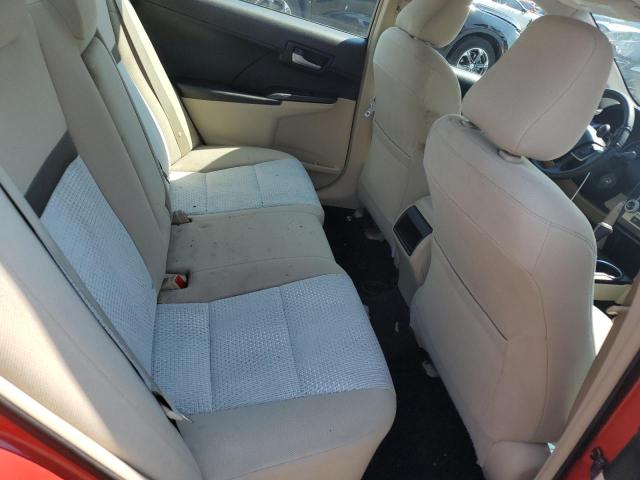 4T4BF1FK2CR179159 - 2012 TOYOTA CAMRY BASE RED photo 10