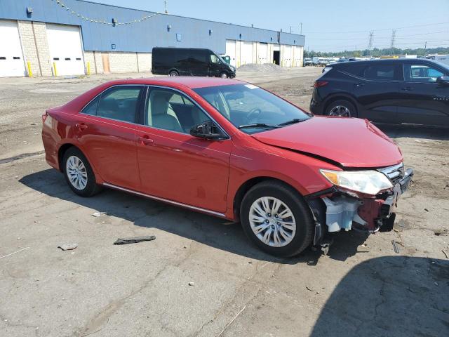 4T4BF1FK2CR179159 - 2012 TOYOTA CAMRY BASE RED photo 4
