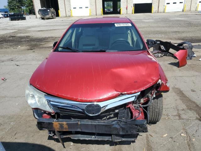 4T4BF1FK2CR179159 - 2012 TOYOTA CAMRY BASE RED photo 5
