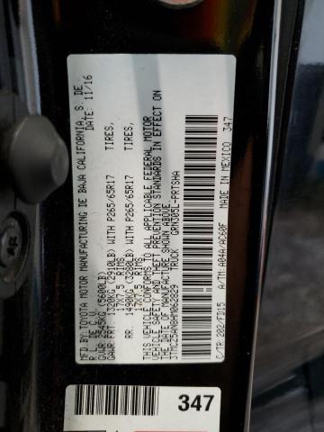 3TMCZ5AN8HM062829 - 2017 TOYOTA TACOMA DOUBLE CAB 黑色 照片 12