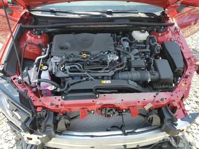 4T1DAACK6SU157377 - 2025 TOYOTA CAMRY XSE RED photo 11