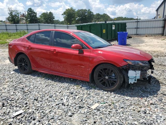 4T1DAACK6SU157377 - 2025 TOYOTA CAMRY XSE RED photo 4