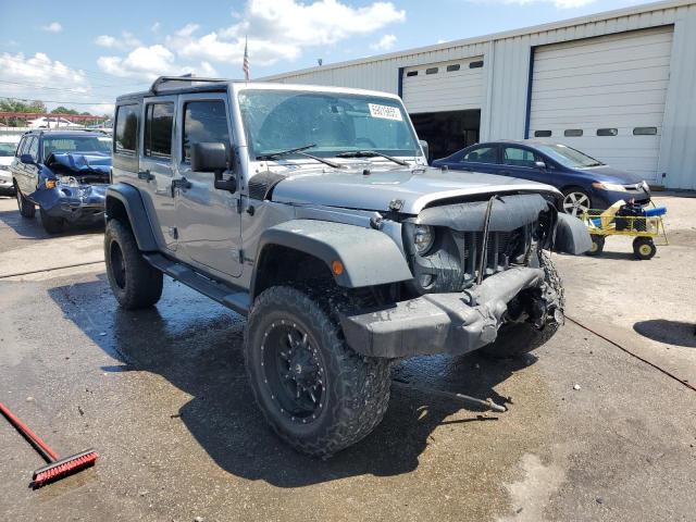 1C4BJWDG7EL269991 - 2014 JEEP WRANGLER U SPORT SILVER photo 4