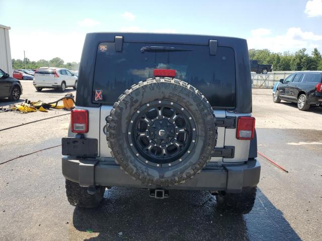 1C4BJWDG7EL269991 - 2014 JEEP WRANGLER U SPORT SILVER photo 6