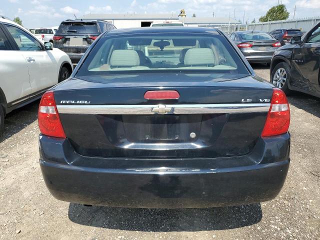 1G1ZT54875F259612 - 2005 CHEVROLET MALIBU LS BLACK photo 6