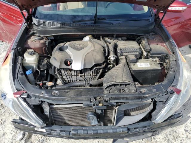 5NPEC4AB1CH467438 - 2012 HYUNDAI SONATA SE 红色 照片 11