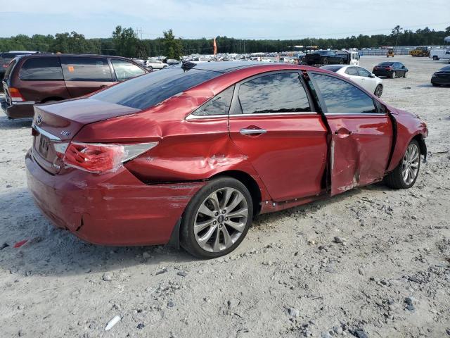 5NPEC4AB1CH467438 - 2012 HYUNDAI SONATA SE 红色 照片 3