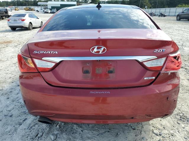 5NPEC4AB1CH467438 - 2012 HYUNDAI SONATA SE 红色 照片 6