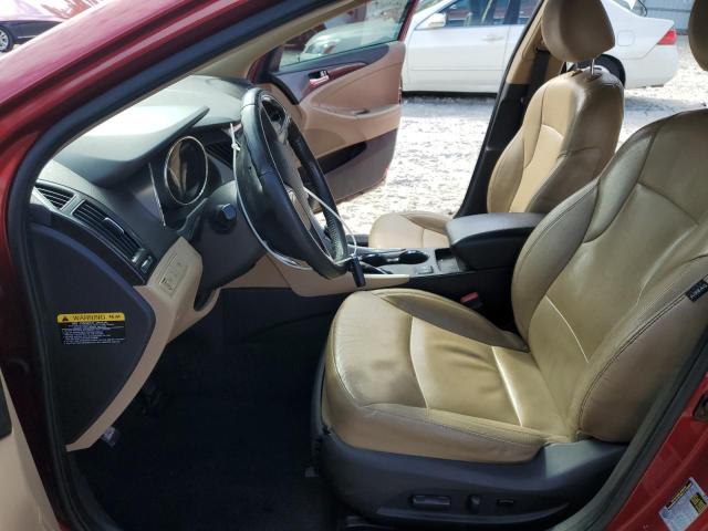 5NPEC4AB1CH467438 - 2012 HYUNDAI SONATA SE 红色 照片 7