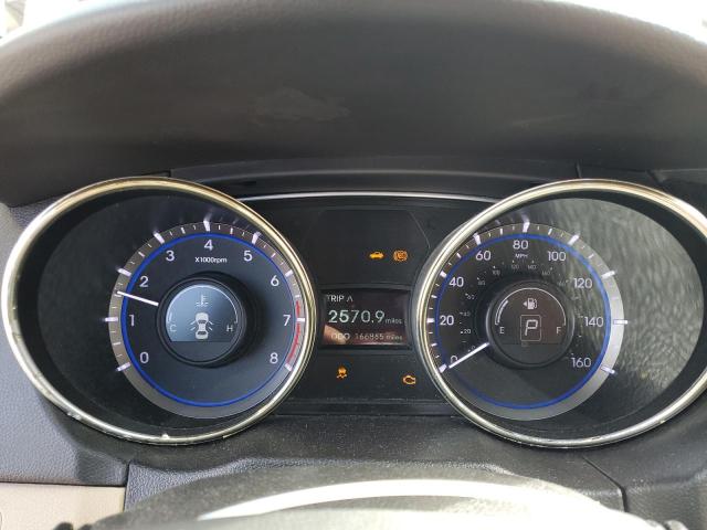 5NPEC4AB1CH467438 - 2012 HYUNDAI SONATA SE 红色 照片 9