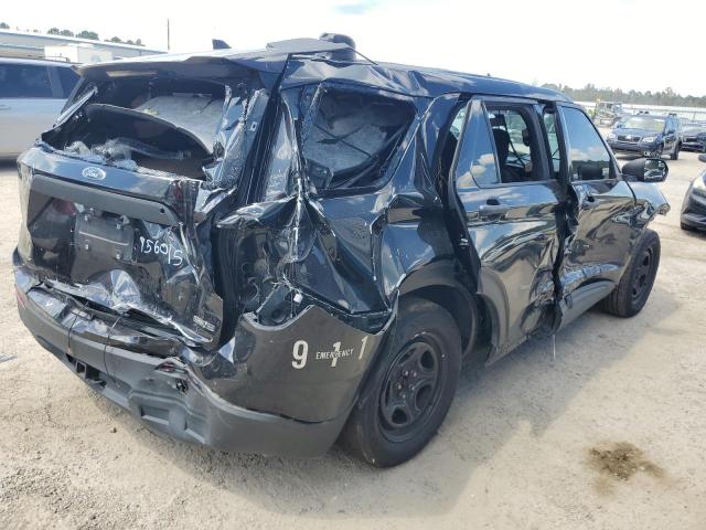 1FM5K8AB8MGB73241 - 2021 FORD EXPLORER POLICE INTERCEPTOR 黑色 照片 3