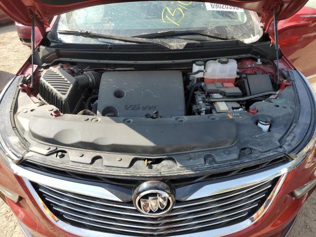 5GAERBKW8PJ163820 - 2023 BUICK ENCLAVE ESSENCE 勃艮第红 照片 12