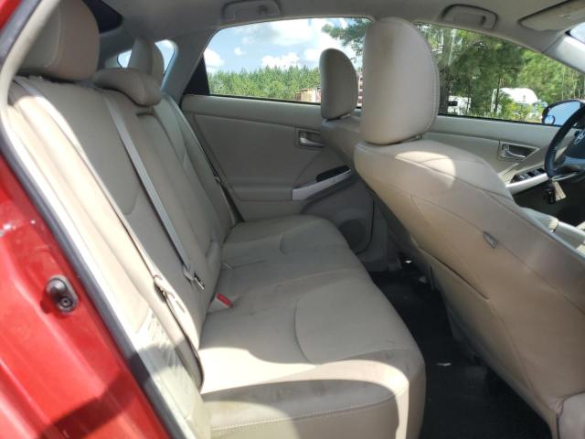 JTDKN3DU8F1906389 - 2015 TOYOTA PRIUS RED photo 10