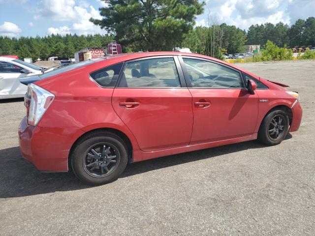 JTDKN3DU8F1906389 - 2015 TOYOTA PRIUS RED photo 3