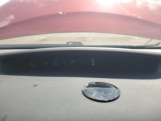 JTDKN3DU8F1906389 - 2015 TOYOTA PRIUS RED photo 9