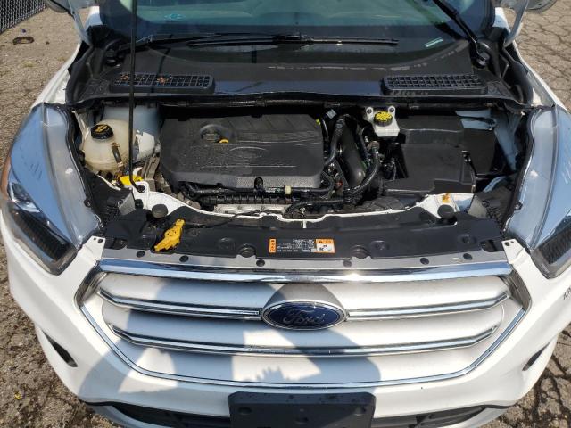 1FMCU9HD1JUD23654 - 2018 FORD ESCAPE SEL თეთრი ფოტო 12