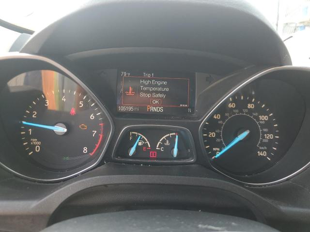 1FMCU9HD1JUD23654 - 2018 FORD ESCAPE SEL თეთრი ფოტო 9