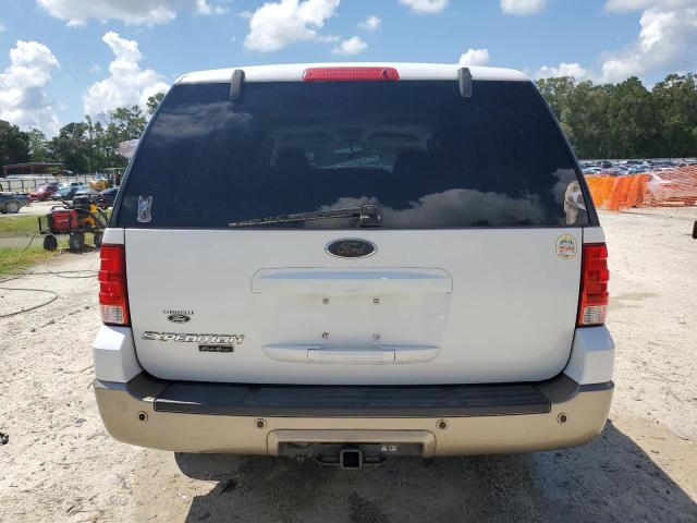 1FMFU17L04LB16660 - 2004 FORD EXPEDITION EDDIE BAUER თეთრი ფოტო 6