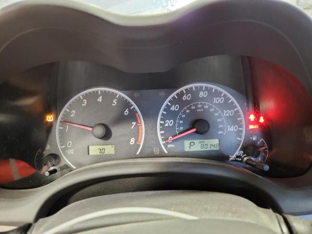 1NXBU4EE0AZ322247 - 2010 TOYOTA COROLLA BASE ვერცხლისფერი ფოტო 9