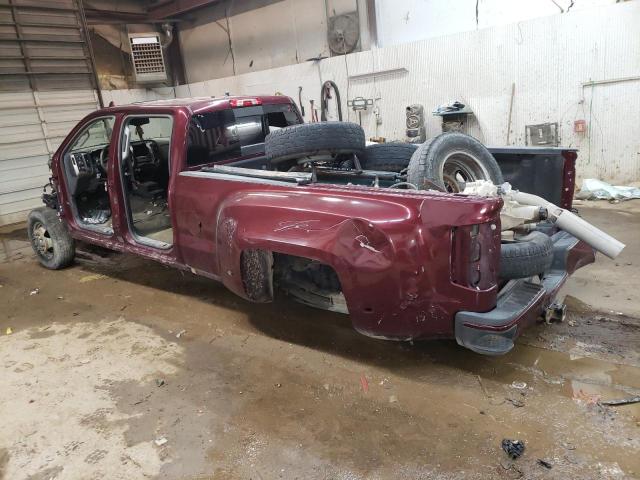 1GT42YE87GF213463 - 2016 GMC SIERRA K3500 DENALI BURGUNDY photo 2