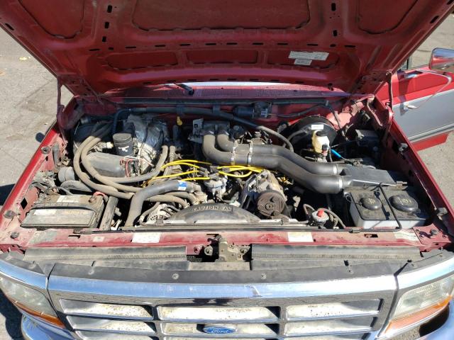 1FTHF25G4VEB66471 - 1997 FORD F250 RED photo 11