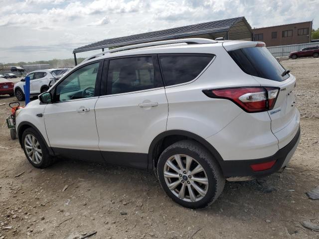 1FMCU9J93HUD41072 - 2017 FORD ESCAPE TITANIUM 白色 照片 2