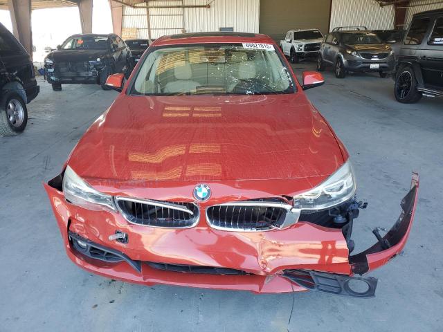 WBA3X9C58FD868296 - 2015 BMW 335 XIGT RED photo 5