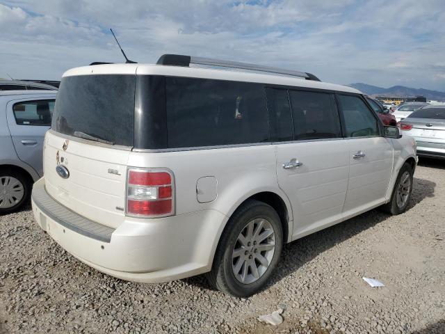 2FMHK6CC1BBD27588 - 2011 FORD FLEX SEL WHITE photo 3