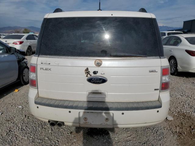 2FMHK6CC1BBD27588 - 2011 FORD FLEX SEL WHITE photo 6