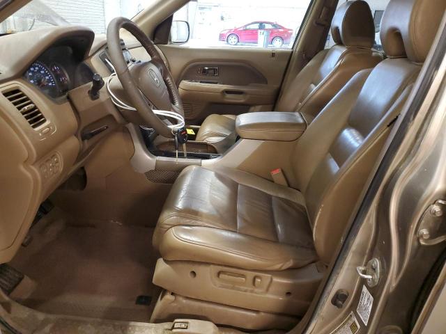 5FNYF28608B003550 - 2008 HONDA PILOT EXL GOLD photo 7