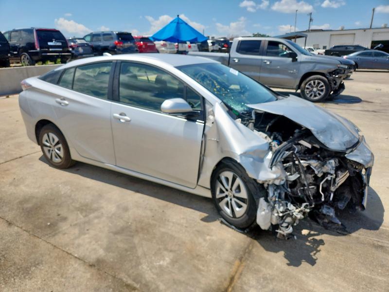 JTDKBRFUXH3574519 - 2017 TOYOTA PRIUS ვერცხლისფერი ფოტო 4
