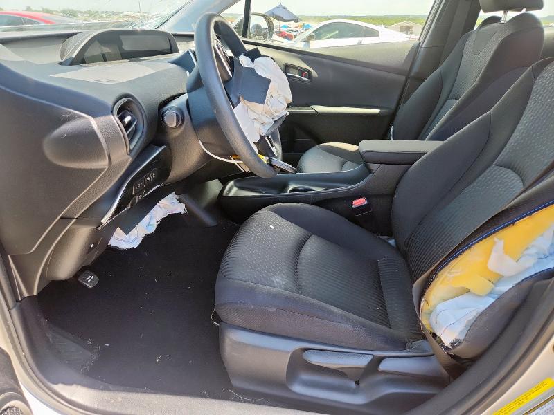 JTDKBRFUXH3574519 - 2017 TOYOTA PRIUS ვერცხლისფერი ფოტო 7