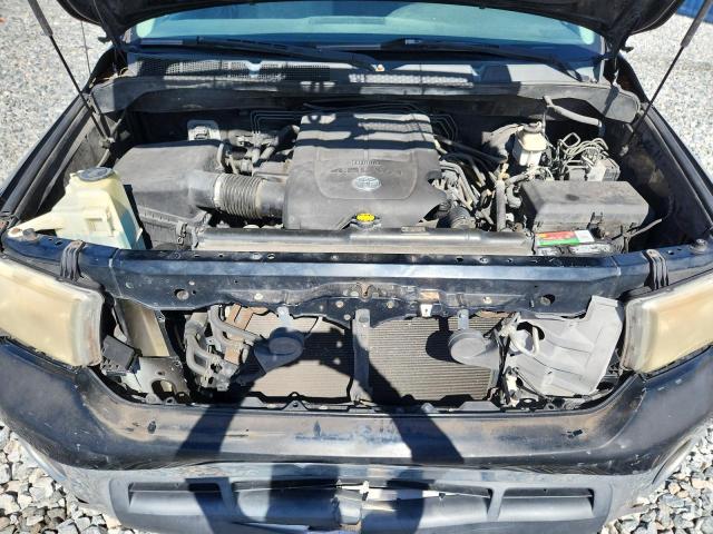 5TFRM5F19BX030844 - 2011 TOYOTA TUNDRA DOUBLE CAB SR5 BLACK photo 11